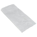 5" W x 10-1/4" L + 2-1/2" SG Slim White Kraft Paper Pharmaceutical Bags (Case of 1000)