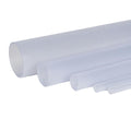 3-1/2" OD x 3-1/4" ID x 1/8" Wall Frosted Clear Extruded Acrylic Tubing