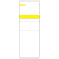 6-Up Vertical Standard Peel Blank Prescription Labels with 1" Core - 3.125" W x 8.5" L Sheet (Case of 5760)