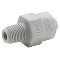 1/2" OD Push-to-Connect x 1/2" MNPTF Gray Acetal TrueSeal™ Male Connector