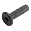 3/8" OD Tube Stem Black Kynar® PVDF TrueSeal™ Plug