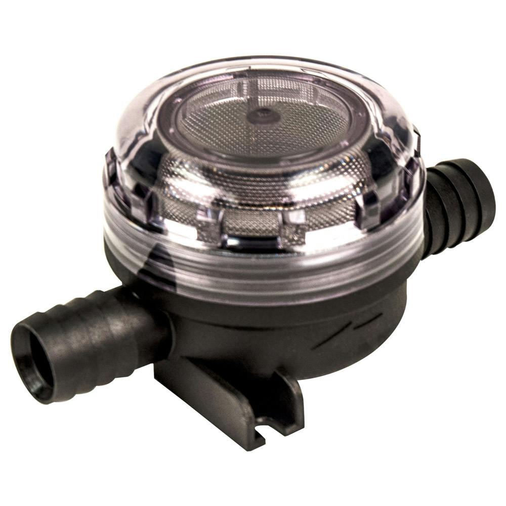 3/4" ID Hose Pump Inlet Strainer with 40 mesh (Fine) SS Filter Screen
