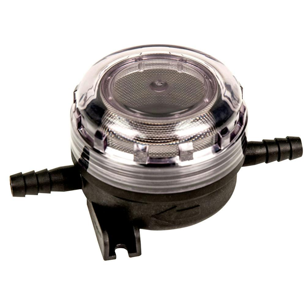 3/8" ID Hose Pump Inlet Strainer with 40 mesh (Fine) SS Filter Screen