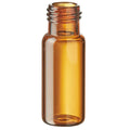 2mL Amber Borosilicate Glass Non-Graduated DiamondPure™ Chromatography Vial with 9mm Threaded Neck (Cap Sold Separately) - Case of 1000