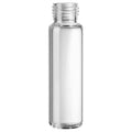 20mL Clear Borosilicate Glass DiamondPure™ Headspace Vial with 18mm Threaded Neck & Radius Bottom (Cap Sold Separately) - Case of 1000
