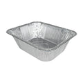 15 oz. Silver Foil Oblong Food Container (Lid Sold Separately) - Case of 1000