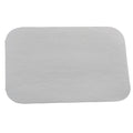 Foil Flat Lid for 36 oz. Foil Oblong Food Container - Case of 500