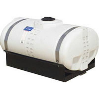 500 Gallon Elliptical Tank with 8.5" Deep Sloped Sump & 8" Lid - 57" x 82" x 36"