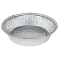 7" Silver Foil Round Food Container (Lid Sold Separately) - Case of 500