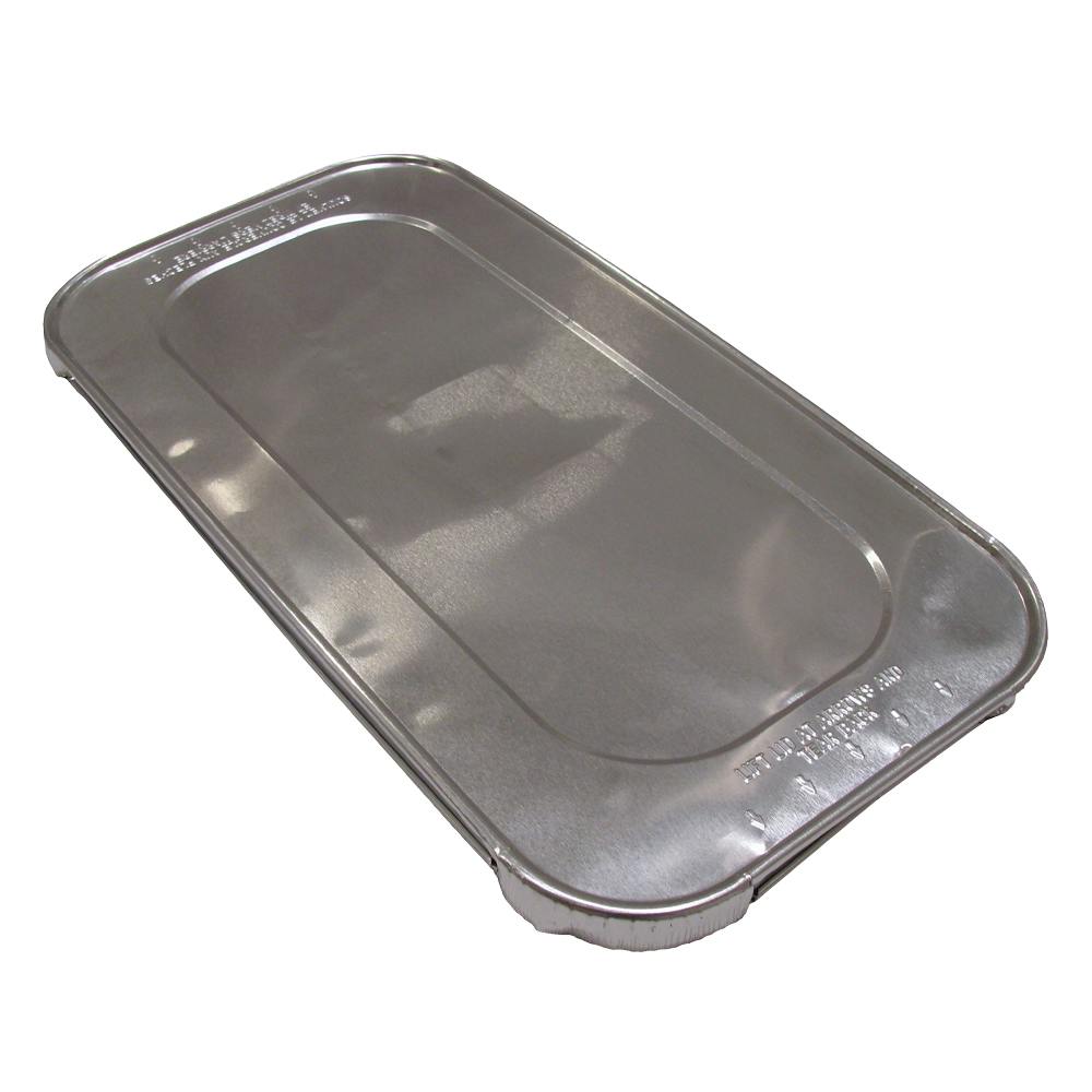 Foil Flat Lid for 1/3 Size Foil Steam Table Buffet Pan - Case of 100