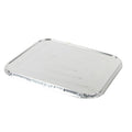 Foil Flat Lid for 1/2 Size Foil Steam Table Buffet Pan - Case of 100