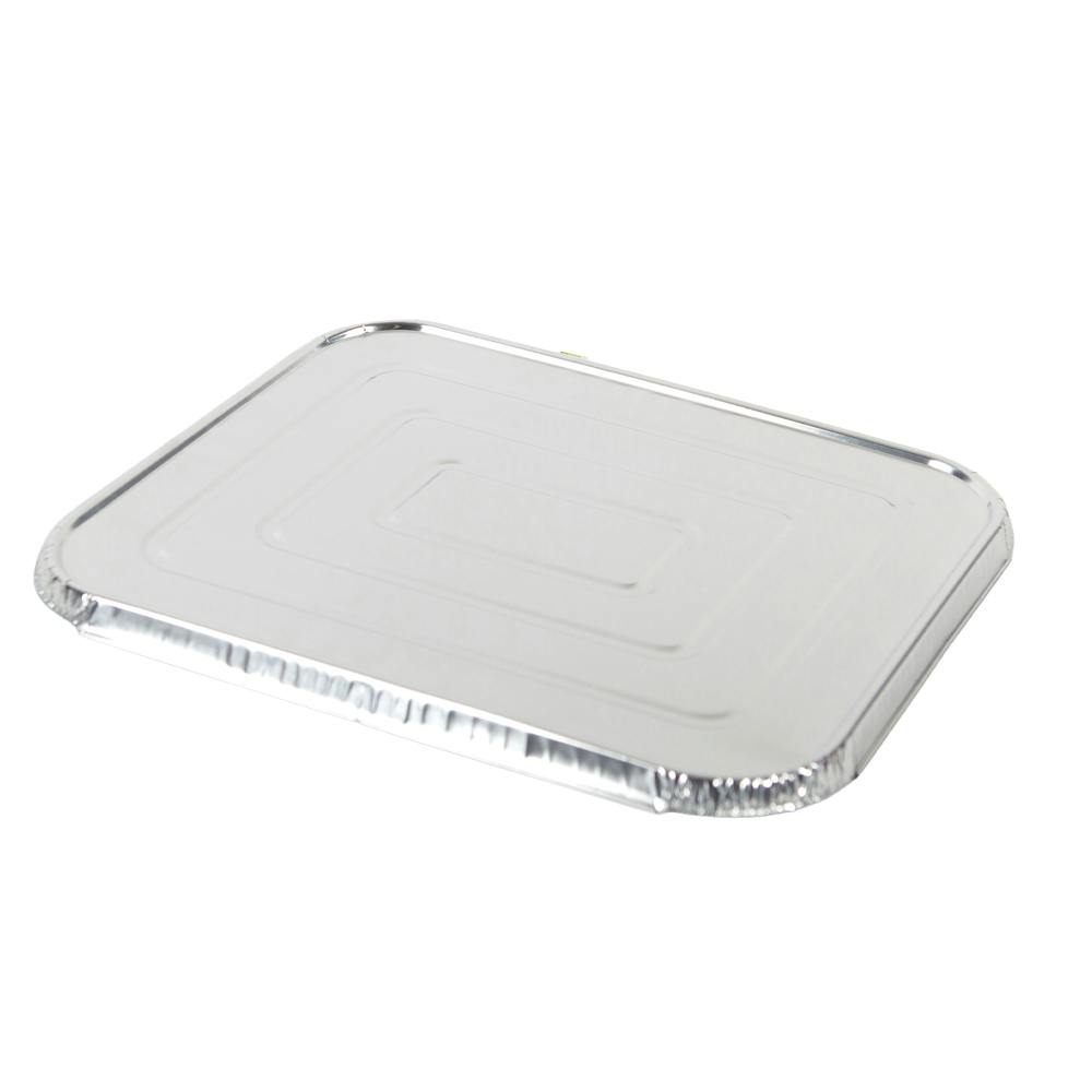 Foil Flat Lid for 1/2 Size Foil Steam Table Buffet Pan - Case of 100