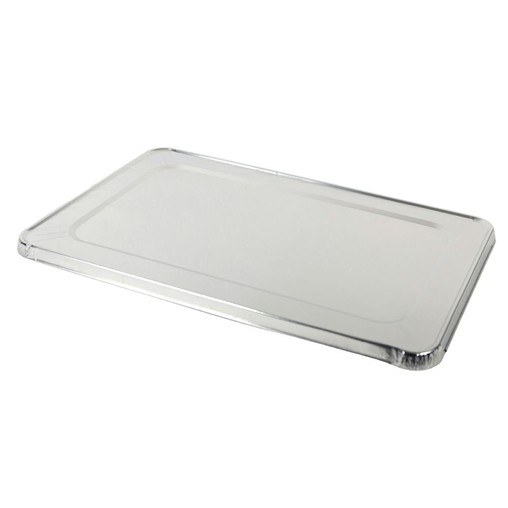 Foil Flat Lid for Full Size Foil Steam Table Buffet Pan - Case of 50