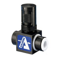 1/4" Compression x 1/4" Compression Straight MVT™ Series Metering PTFE Needle Valve with Aluminum Shell - 0.15 Cv
