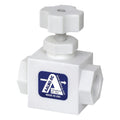 3/8" FNPT x 3/8" FNPT Straight VT6 Series High-Flow PTFE Needle Valve - 0.765 Cv