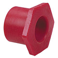 2" Spigot x 1" Socket Chemtrol® Red Kynar® PVDF Schedule 80 Socket Reducer Bushing