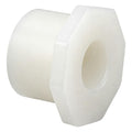 2" Spigot x 1-1/2" Socket Chemtrol® Natural Kynar® PVDF Schedule 80 Socket Reducer Bushing
