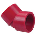 1" Socket x 1" Socket Chemtrol® Red Kynar® PVDF Schedule 80 Socket 45° Elbow