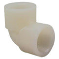 3/4" FNPT x 3/4" FNPT Chemtrol® Natural Kynar® PVDF Schedule 80 Threaded 90° Elbow