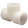 2" Socket x 2" Socket x 2" Socket Chemtrol® Natural Kynar® PVDF Schedule 80 Socket Tee