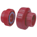 1" Socket x 1" Socket Chemtrol® Red Kynar® PVDF Schedule 80 Socket Union