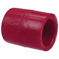 2" FNPT x 2" Socket Chemtrol® Red Kynar® PVDF Schedule 80 Threaded/Socket Female Adapter