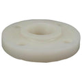 1" FNPT Chemtrol® Natural Kynar® PVDF Schedule 80 Heavy-Duty Threaded Flange