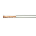 14 AWG 19-Strand THHN Hook-Up Wire with White PVC Insulation - 48' Coil in Dispenser Bag
