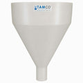16" Top Diameter Natural Round Tamco® Tall Funnel with 3" OD Spout