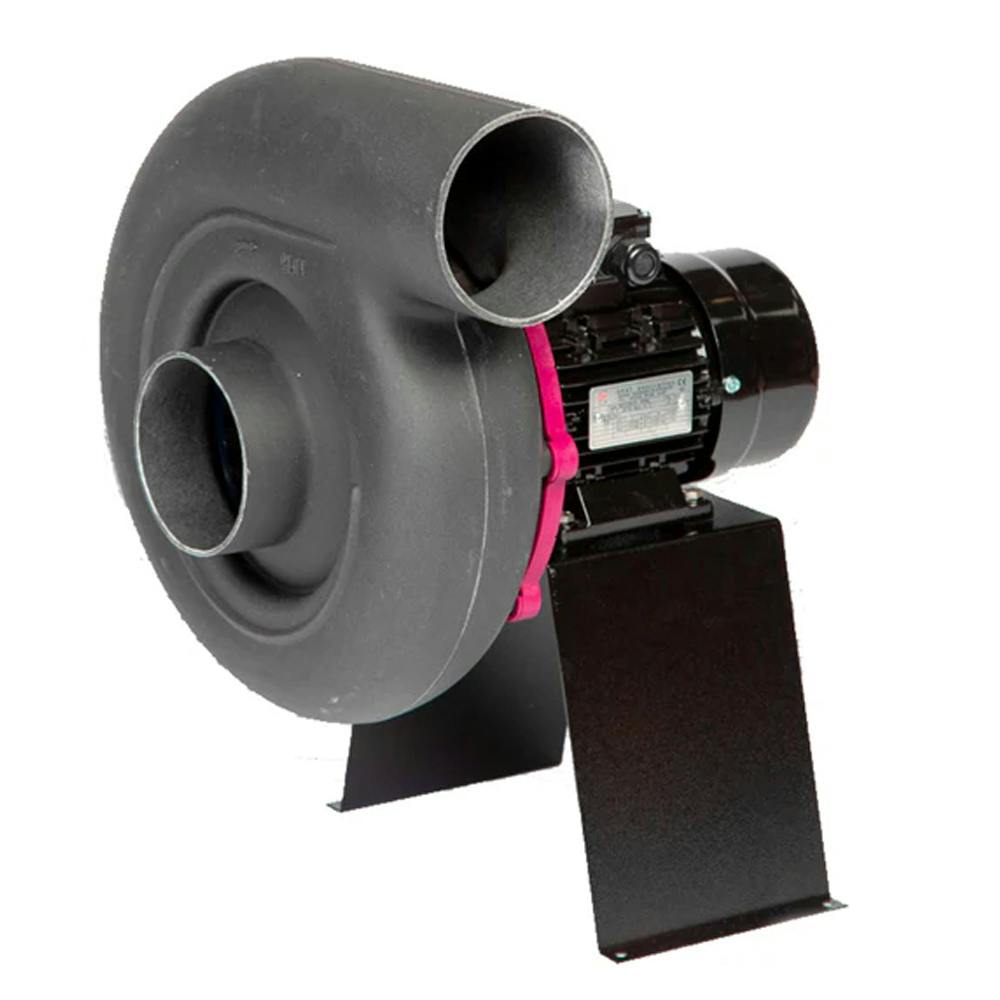 Storm 14 XP Explosion-Resistant Polypropylene Direct Drive Forward Curve Blower with 1.5 HP, 3510 RPM, 208-230/460V, 3 Phase, XPFC Motor - CCW (Stand Sold Separately)