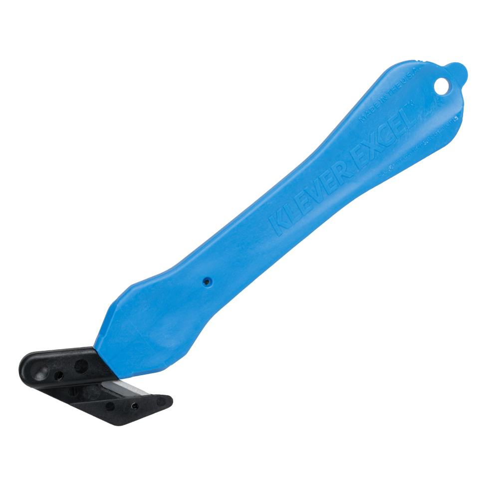 Blue Klever Excel Disposable Safety Cutter with Tape Splitter