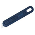 Dark Blue Volo™ MD Disposable Metal-Detectable Auto-Retracting Safety Knife with Pointed Tip Blade