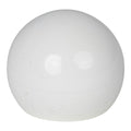 20/415 White Polypropylene Unlined Round Ball Cap