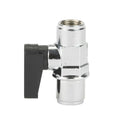1/8" FPT x 1/8" FPT Brass Straight Thru Mini Ball Valve with NBR O-Ring
