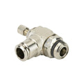 1/2" Tube x 1/2" MPT Brass Needle Valve, Controlled Flow: Out