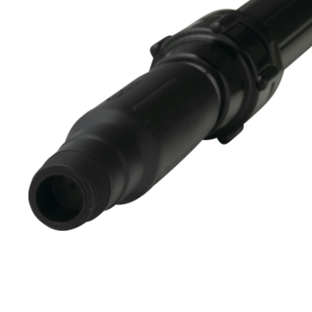 62" to 109.4" Black Vikan® Polypropylene & Aluminum Telescopic Handle