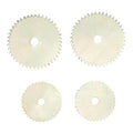 1/2" & 5/8" Dia. Mini Saw Blades for Rotary Tools - Set of 4 Blades