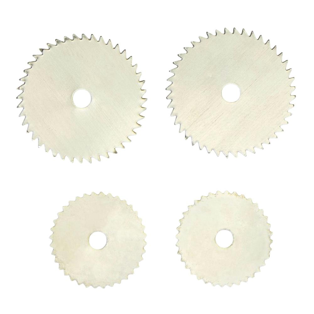 1/2" & 5/8" Dia. Mini Saw Blades for Rotary Tools - Set of 4 Blades