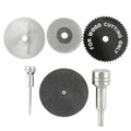 11-Piece Cut It All Kit with 1/8" & 1/4" Shank Mandrels for Rotary Tools