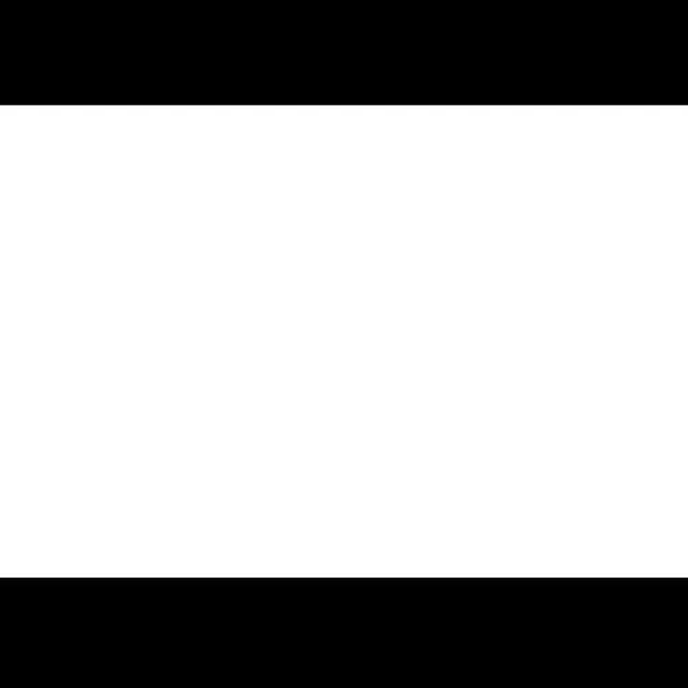 1/4" x 48" x 48" Matte Black/White/Black King ColorCore® Engravable HDPE Sheet