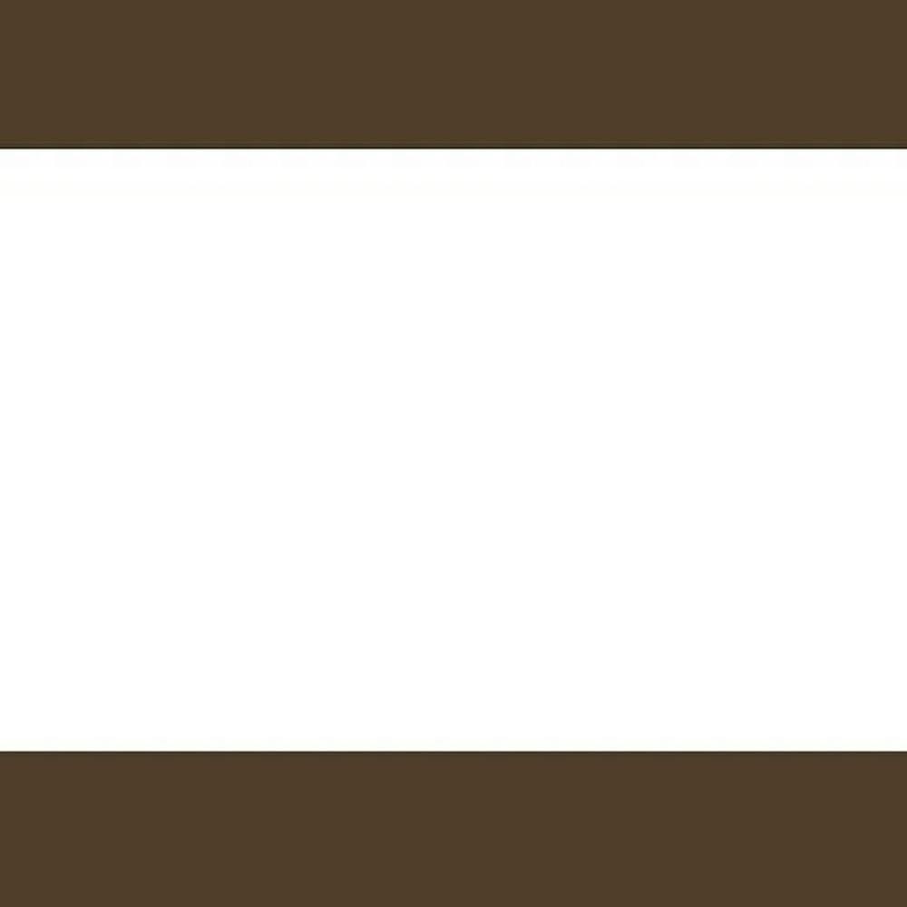 1/2" x 48" x 96" Matte Brown/White/Brown King ColorCore® Engravable HDPE Sheet