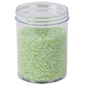 6 oz. Clear Polystyrene Straight-Sided Round Jar with 63/400 Neck (Cap Sold Separately)