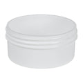 2 oz. White Polypropylene Straight-Sided Round Jar with 70/400 Neck (Cap Sold Separately)