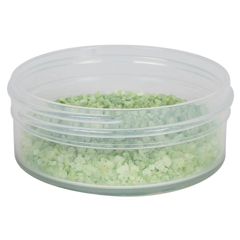 3 oz. Clarified Polypropylene Straight-Sided Round Jar with 83/400 Neck (Cap Sold Separately)