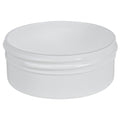 3 oz. White Polypropylene Straight-Sided Round Jar with 83/400 Neck (Cap Sold Separately)
