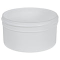 4 oz. White Polypropylene Straight-Sided Round Jar with 83/400 Neck (Cap Sold Separately)