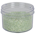 6 oz. Clear Polystyrene Straight-Sided Round Jar with 89/400 Neck (Cap Sold Separately)
