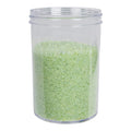 20 oz. Clear Polystyrene Straight-Sided Round Jar with 89/400 Neck (Cap Sold Separately)