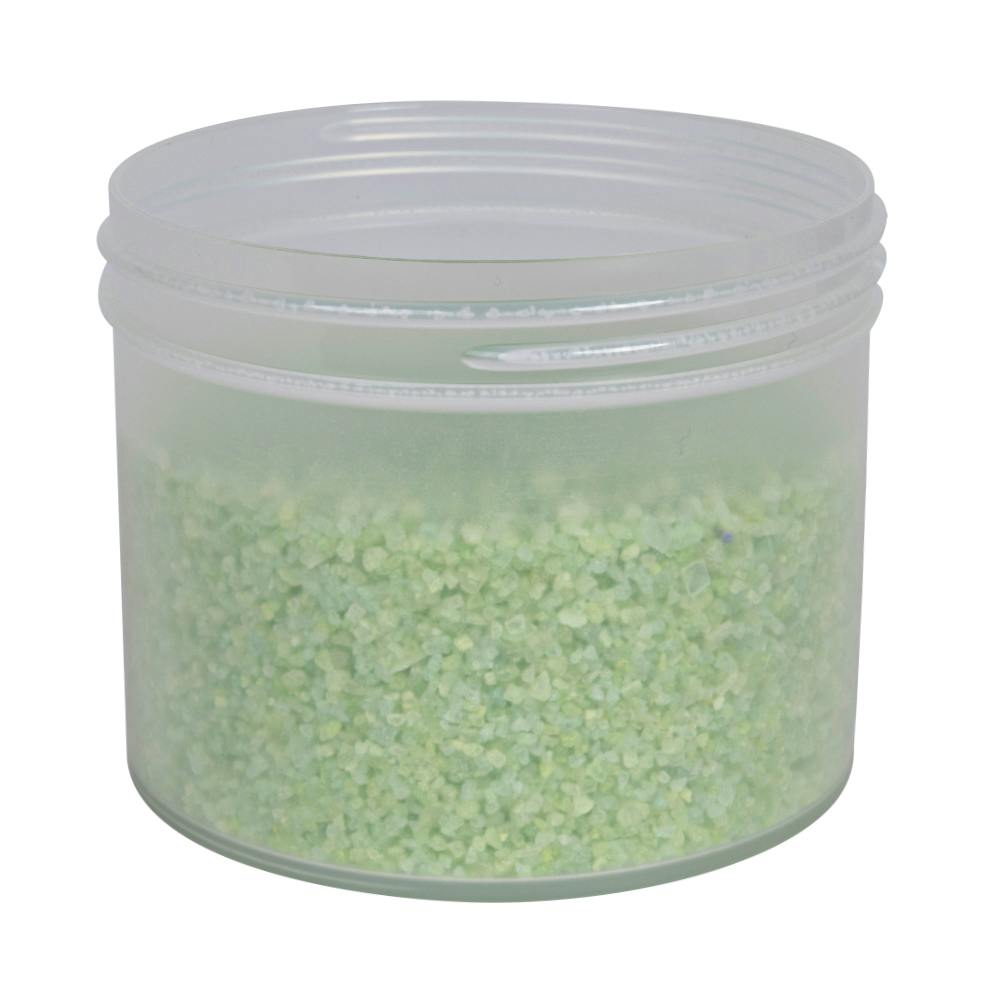 16 oz. Natural Polypropylene Straight-Sided Round Jar with 100/400 Neck (Cap Sold Separately)