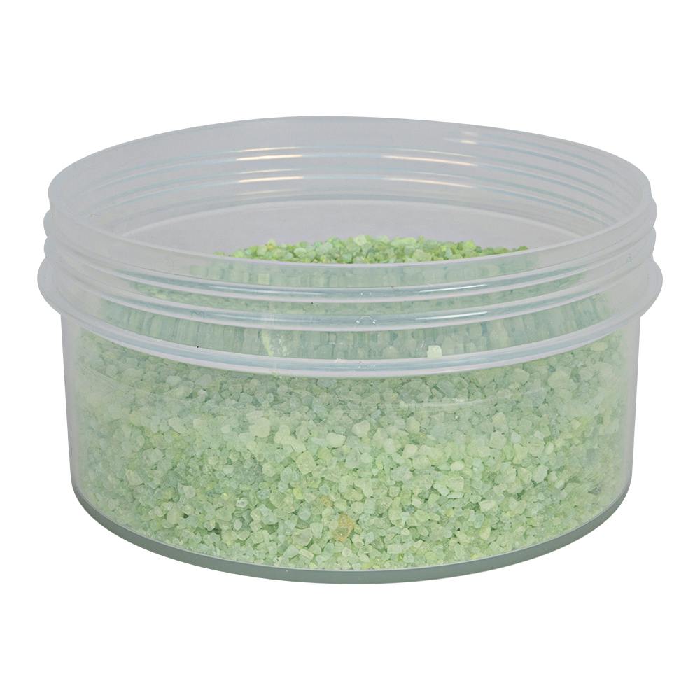 16 oz. Clarified Polypropylene Straight-Sided Round Jar with 120/400 Neck (Cap Sold Separately)
